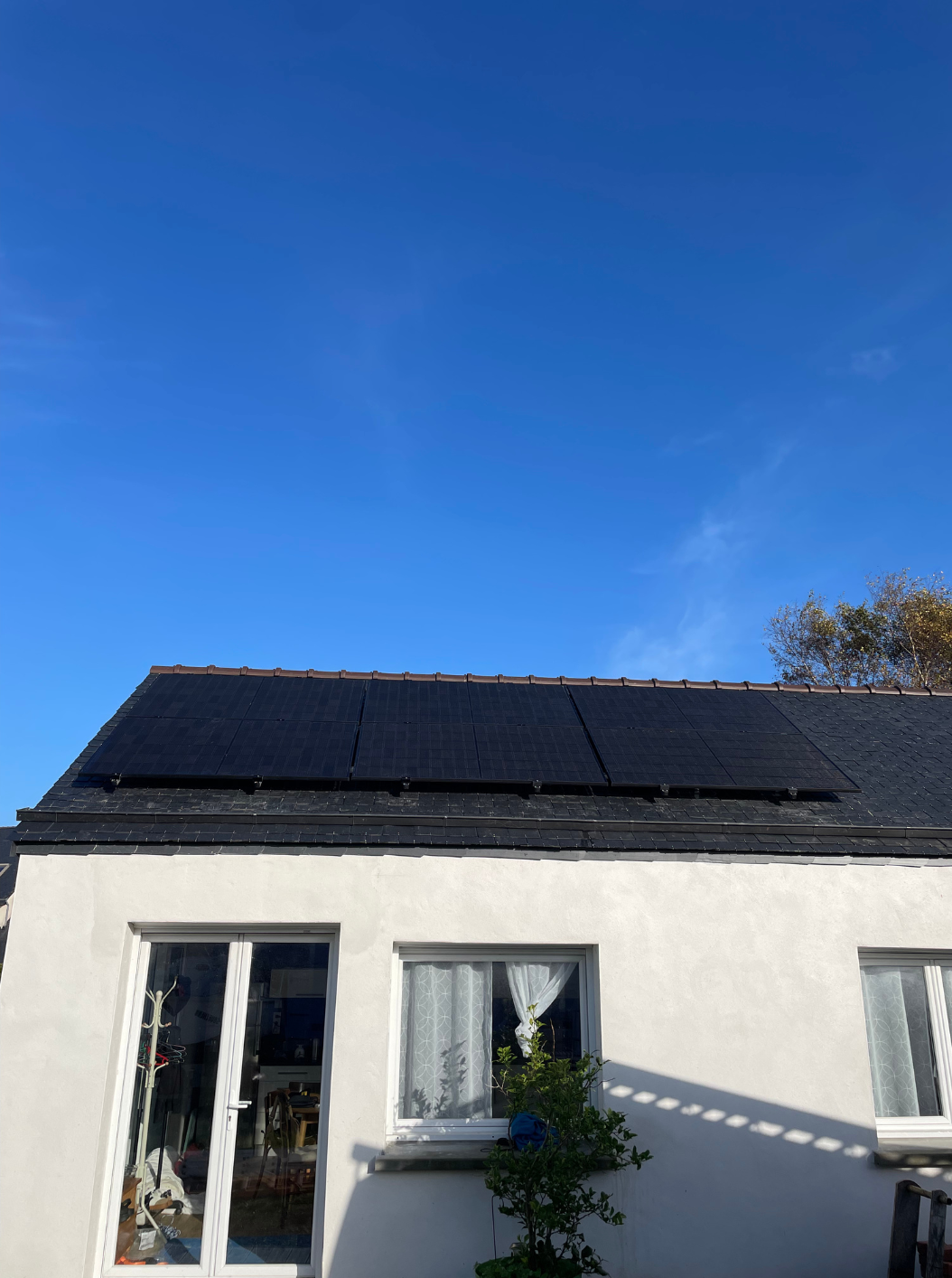 Panneaux solaires d'une puissance de 3kWc